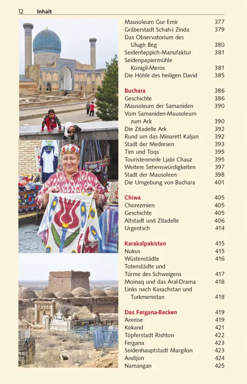 Trescher Verlag GmbH Wandern-TRESCHER Reiseführer Zentralasien