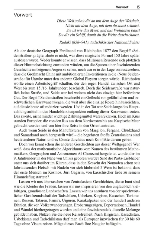 Trescher Verlag GmbH Wandern-TRESCHER Reiseführer Zentralasien