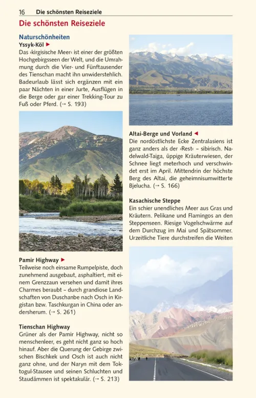 Trescher Verlag GmbH Wandern-TRESCHER Reiseführer Zentralasien