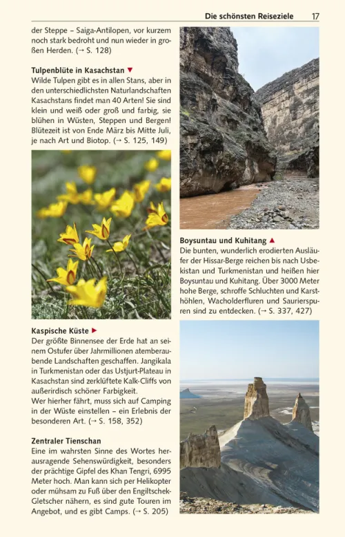 Trescher Verlag GmbH Wandern-TRESCHER Reiseführer Zentralasien