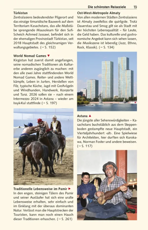 Trescher Verlag GmbH Wandern-TRESCHER Reiseführer Zentralasien