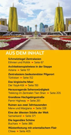 Trescher Verlag GmbH Wandern-TRESCHER Reiseführer Zentralasien