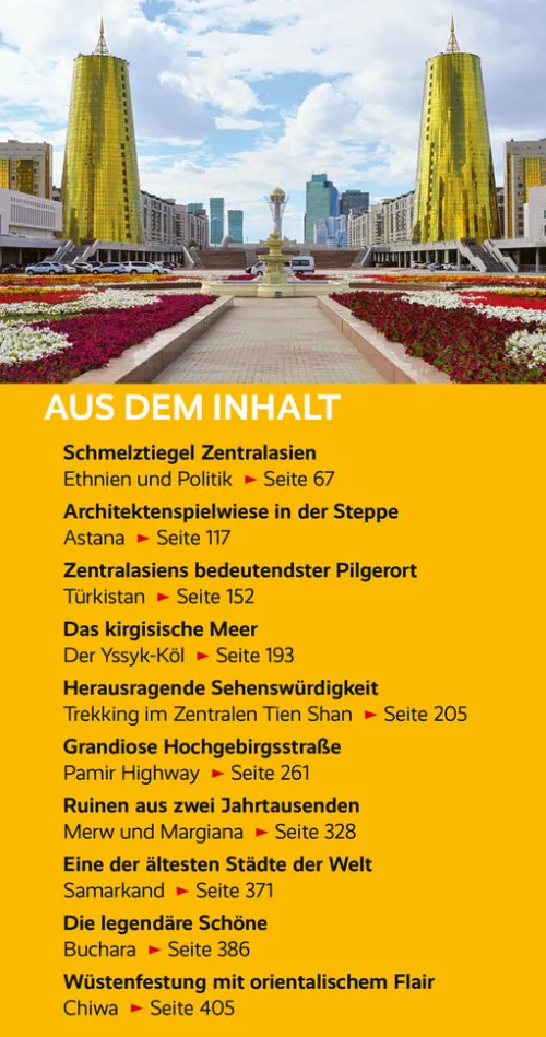 Trescher Verlag GmbH Wandern-TRESCHER Reiseführer Zentralasien