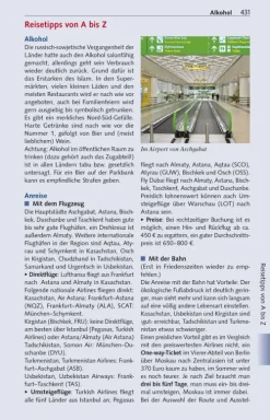 Trescher Verlag GmbH Wandern-TRESCHER Reiseführer Zentralasien