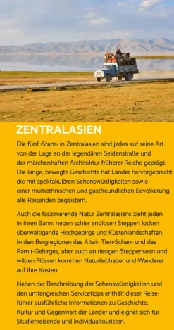 Trescher Verlag GmbH Wandern-TRESCHER Reiseführer Zentralasien