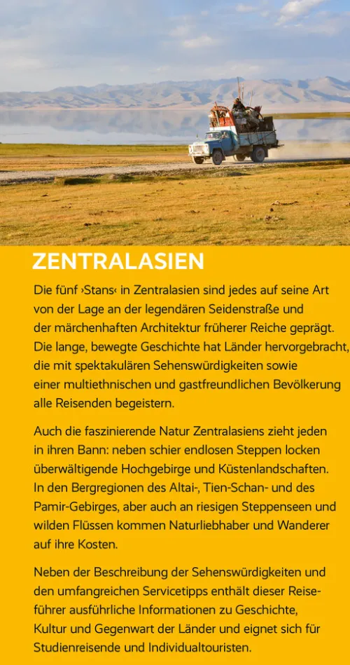 Trescher Verlag GmbH Wandern-TRESCHER Reiseführer Zentralasien