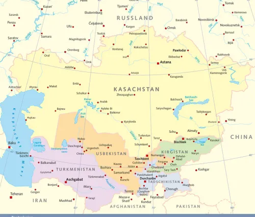 Trescher Verlag GmbH Wandern-TRESCHER Reiseführer Zentralasien