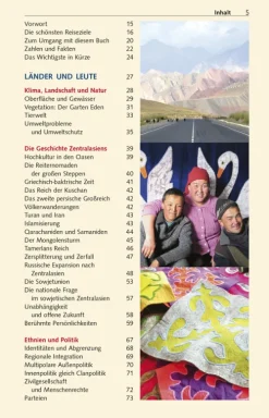 Trescher Verlag GmbH Wandern-TRESCHER Reiseführer Zentralasien