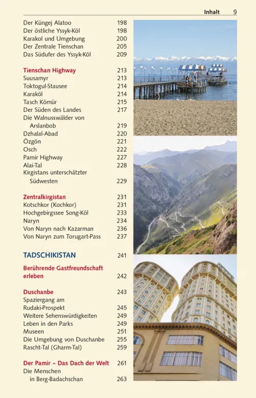 Trescher Verlag GmbH Wandern-TRESCHER Reiseführer Zentralasien