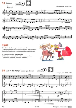 Hage Musikverlag Musikwissenschaft-Trompeten Fuchs Band 2