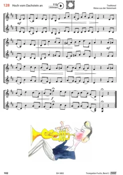 Hage Musikverlag Musikwissenschaft-Trompeten Fuchs Band 2