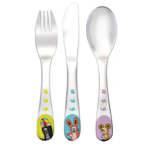 Trötsch Verlag GmbH Küche & Esszimmer-TRÖTSCH - Der kleine Maulwurf Besteckset aus Edelstahl