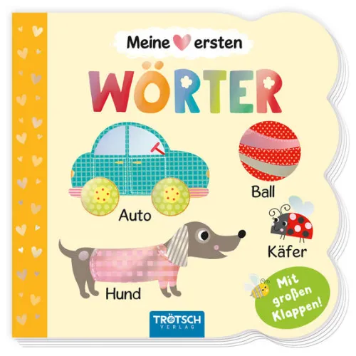 Kinder Trötsch Verlag GmbH 0-3 Jahre-TRÖTSCH - Klappenbuch Meine ersten Wörter