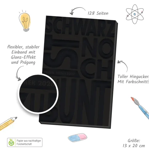 Trötsch Verlag GmbH Terminkalender*TRÖTSCH - Schülerkalender Flexi Spot 26/27