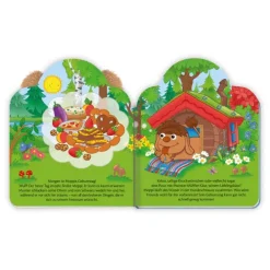 Trötsch Verlag GmbH 0-3 Jahre*TRÖTSCH - Unser Sandmännchen Fühlbuch Moppi hat Geburtstag!