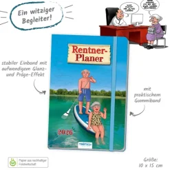 Trötsch Buchkalender-Buchkalender Rentnerplaner 2026