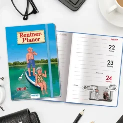 Trötsch Buchkalender-Buchkalender Rentnerplaner 2026