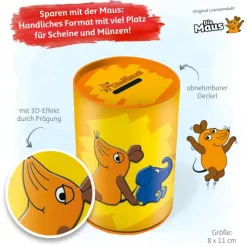 Trötsch Hobby & Lifestyle-Die Maus Spardose Maus und Elefant