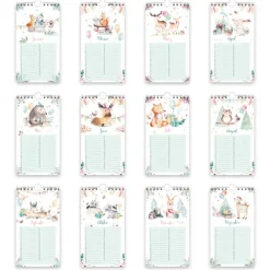 Trötsch Verlag GmbH Wandkalender|Immerwährender Kalender*Trötsch Geburtstagskalender Waldfreunde