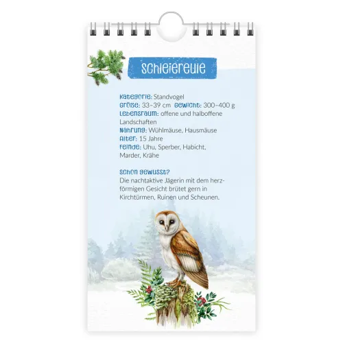 Trötsch Geburtstagskalender Unsere Vogelwelt*Trötsch Verlag GmbH Hot