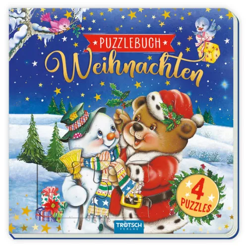 Trötsch Verlag GmbH Weihnachten Kochen & Backen-Trötsch Pappenbuch Puzzlebuch Weihnachten