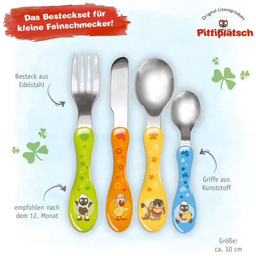 Trötsch Verlag GmbH Küche & Esszimmer*Trötsch Unser Sandmännchen Besteckset Pitti