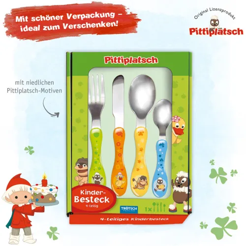 Trötsch Verlag GmbH Küche & Esszimmer*Trötsch Unser Sandmännchen Besteckset Pitti