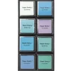 RICO-Design tap Stempel & -Kissen-Tusche-Stempelkissen Set, Aqua Mix