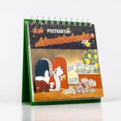 Uli Stein Adventskalender mit 24 Weihnachtskarten*Lappan Verlag New