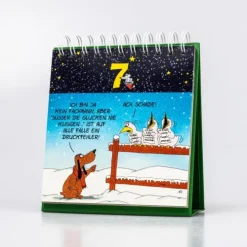 Uli Stein Adventskalender mit 24 Weihnachtskarten*Lappan Verlag New