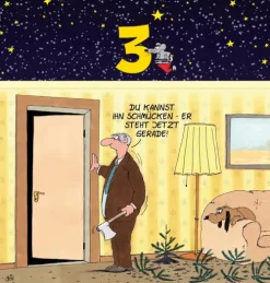 Uli Stein Adventskalender mit 24 Weihnachtskarten*Lappan Verlag New