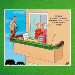 Lappan Verlag Cartoons-Uli Stein: Freizeit & Beruf: Auf dem Golfplatz!