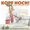 Lappan Verlag Cartoons-Uli Stein: Gute Wünsche!: Kopf hoch! Schwarzer Humor hilft
