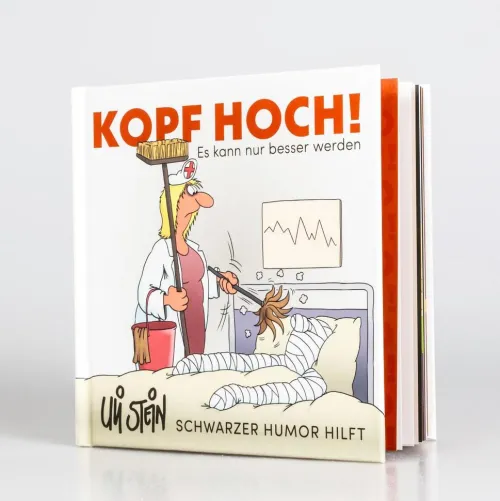 Lappan Verlag Cartoons-Uli Stein: Gute Wünsche!: Kopf hoch! Schwarzer Humor hilft