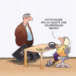 Lappan Verlag Familie & Freundschaft|Cartoons*Uli Stein: Plötzlich Familie!: Viel Spaß mit den Enkelkindern