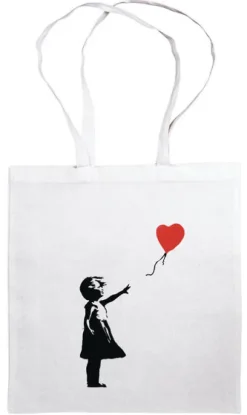 Umhängetasche Banksy Girl with Balloon*Anaconda Verlag