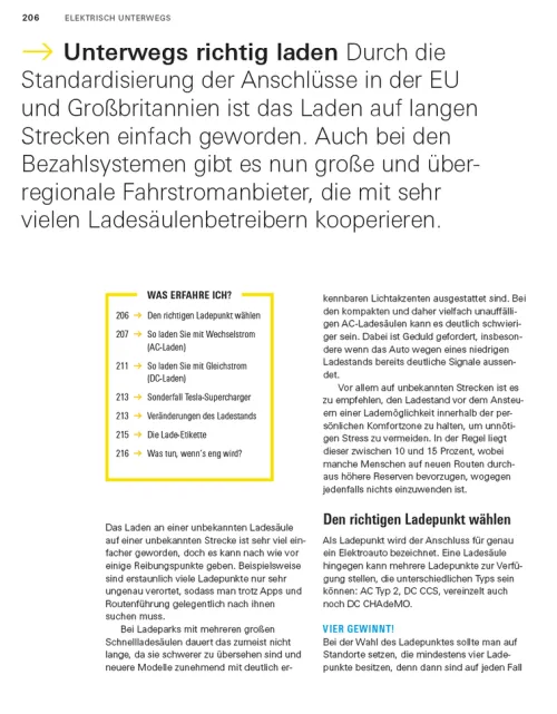 Umstieg aufs Elektroauto*Stiftung Warentest Online