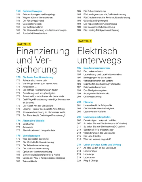 Umstieg aufs Elektroauto*Stiftung Warentest Online