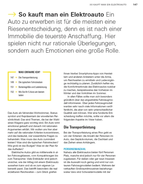 Umstieg aufs Elektroauto*Stiftung Warentest Online