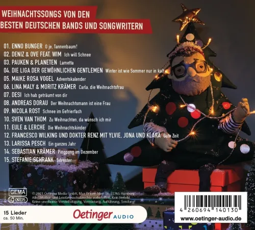 Oetinger Kinder- & Jugendbücher·Reime & Lieder|Kinder- & Jugendbücher·Nach Alter*Unter meinem Bett. Das Weihnachtsalbum