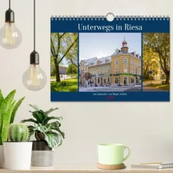 Calvendo Wandkalender*Unterwegs in Riesa (Wandkalender 2026 DIN A4 quer), Monatskalender
