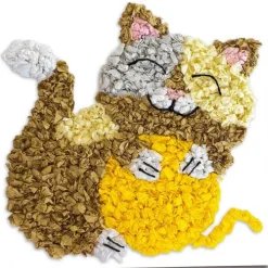 Ludwig Bähr Hobby & Lifestyle*URSUS Kinder-Bastelsets Knüddelbilder Set, Haustiere