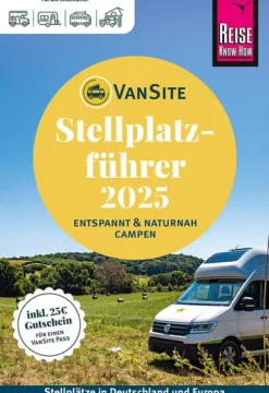 VanSite Stellplatzführer 2025*Reise Know-How Verlag Peter Rump Sale