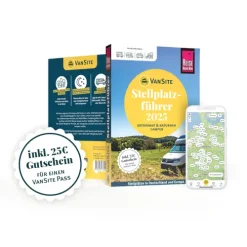 VanSite Stellplatzführer 2025*Reise Know-How Verlag Peter Rump Sale