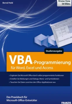 VBA-Programmierung für Word, Excel und Access*Franzis Verlag Best
