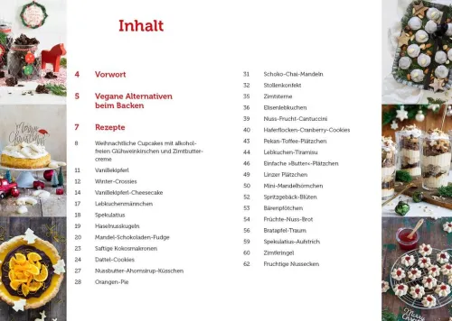 Vegan backen für Weihnachten*riva Verlag