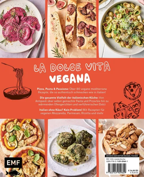 Edition Michael Fischer Vegan*Veganissimo - Das vegane Italien-Kochbuch
