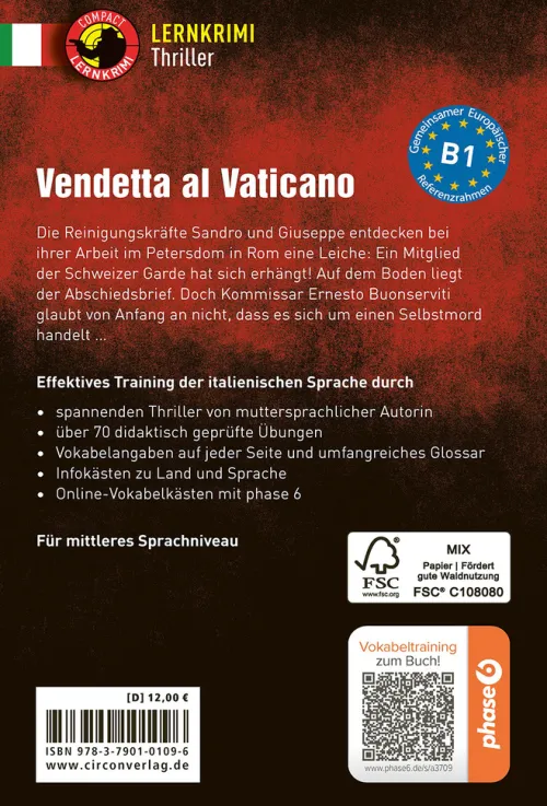 Vendetta al Vaticano*Circon Verlag GmbH Hot