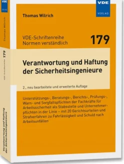 Vde Verlag GmbH Technik-Verantwortung und Haftung der Sicherheitsingenieure