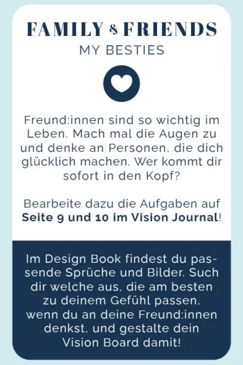 Edition Michael Fischer Notizbücher & -Blöcke-Vision Board: It starts with YOU - Lebe deine Träume für Teens